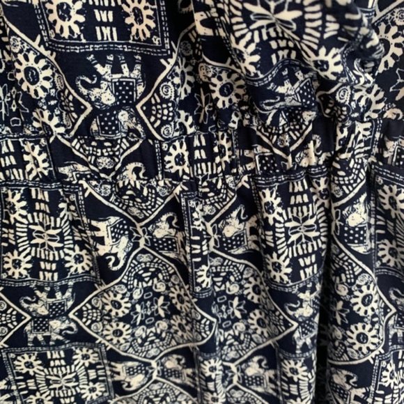 Love Tree Tribal Elephant Print Romper - Picture 6 of 6